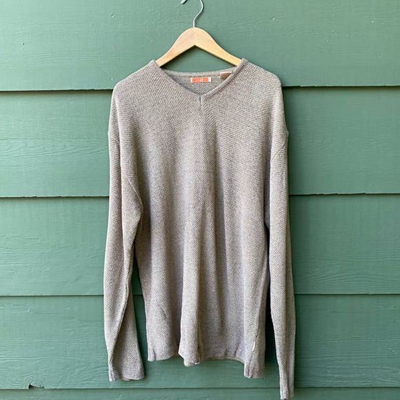 American Vintage Sweaters - 90s Thermal Knit Sweater